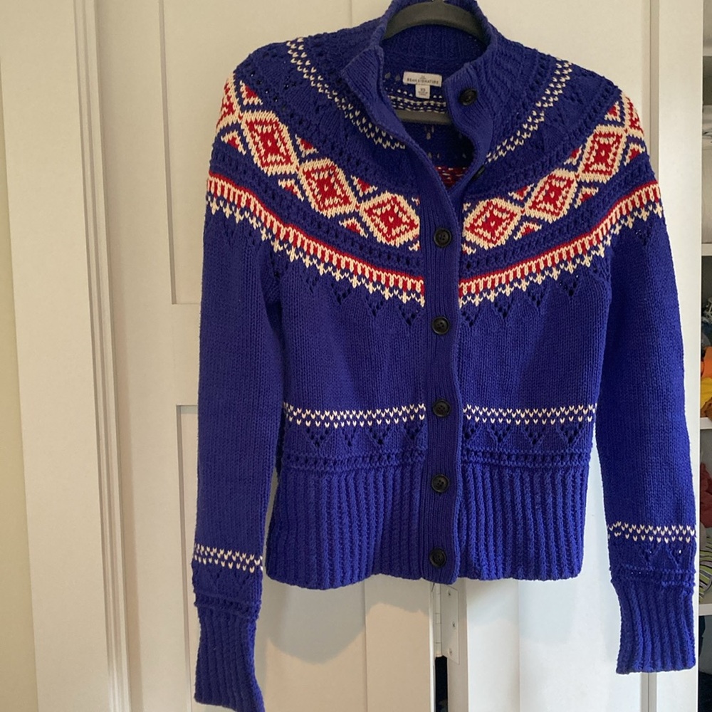 Vintage LL Bean Signature Fair Isle Sweater